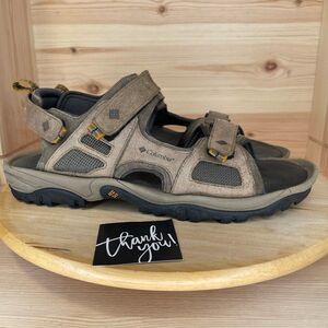 Columbia Dert Trail Leather Tan Strappy	Sandal 13